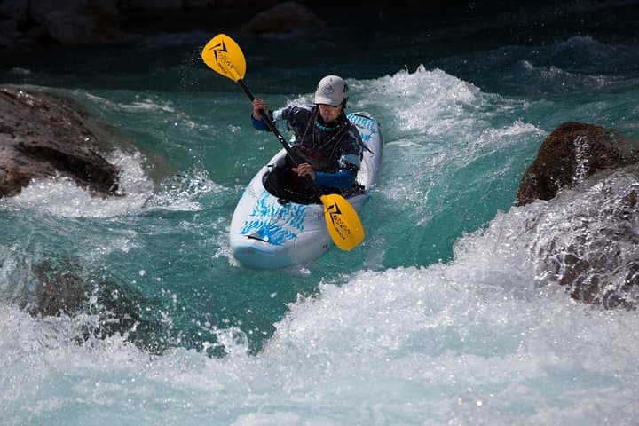 Progressive Whitewater Kayak Course on the Soča River — 2-Day Bovec Training