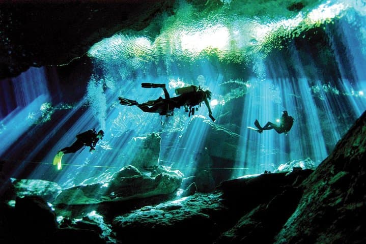 Mini Cenotes Dive Excursion from Playa del Carmen — Cavern Scuba in the Riviera Maya