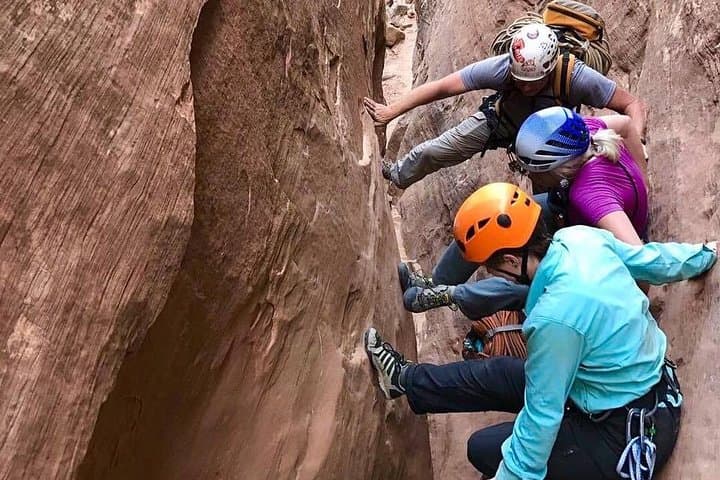 Bluejohn Canyon Canyoneering — 127 Hours Adventure Tour from Hanksville, UT photo 3