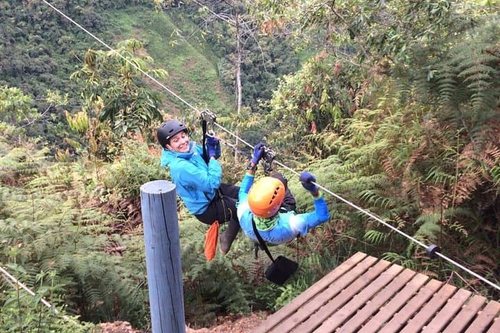 Full-Day Zip-Line & Waterfall Adventure in La Ceja — Biodiversity Tour from Medellín photo 2
