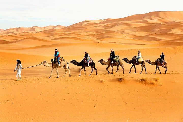 Sunrise Desert Safari Dubai — Dune Bashing, Sandboarding & Camel Rides in Lahbab
