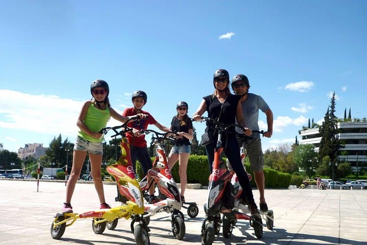 Acropolis to Trikke: Full-Day Athens Walking and Electric Ride