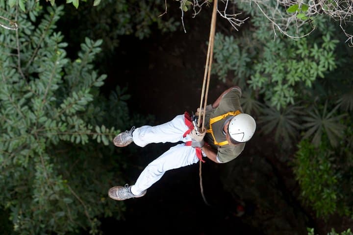 Black Hole Drop Rappelling at Caves Branch — 300ft Jungle Descent in Belize photo 2