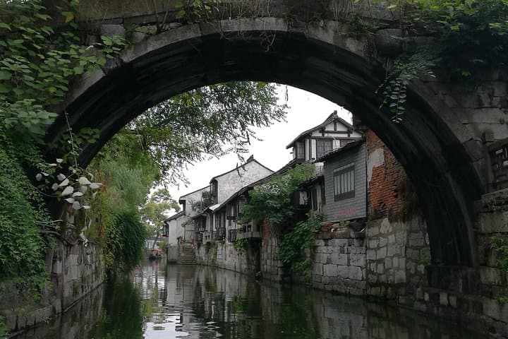 Fengjing Ancient Water Town Private Tour from Shanghai — Boat Rides & Stone Alleys photo 3