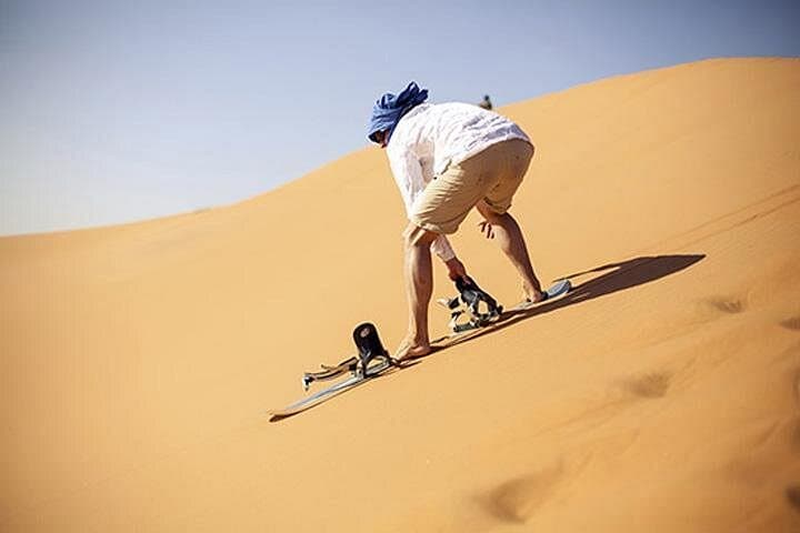Morning Desert Dune Bashing Safari in Dubai — Red Dunes, Sandboarding & Camel Ride photo 3