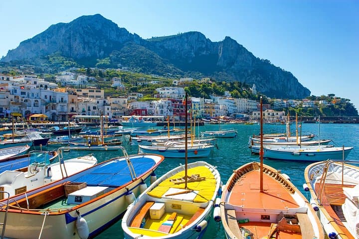 Naples to Capri Private Boat Excursion: Blue Grotto & Faraglioni Day Cruise