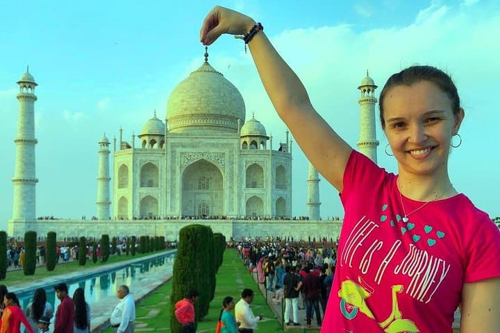 Sunset at the Taj Mahal: Private Day Tour from Delhi photo 2