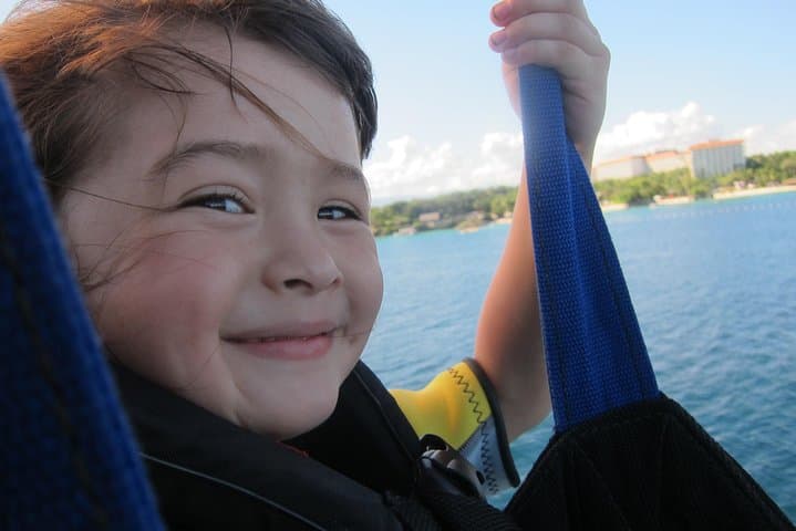 Parasailing Over Mactan: 500-Foot Island and Sea Views