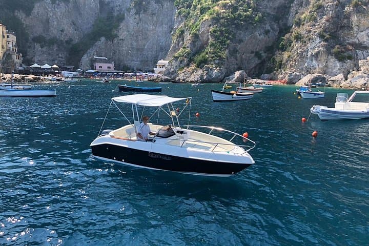 Private Amalfi Coast Mini-Motor Boat Excursion — 6-Hour Custom Cruise from Amalfi & Positano photo 2