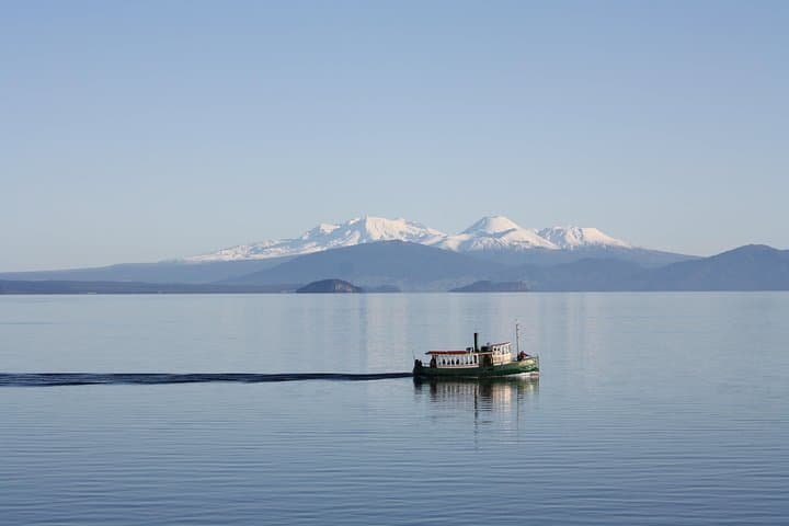 Lake Taupo Māori Rock Carvings Scenic Cruise on the Ernest Kemp photo 4