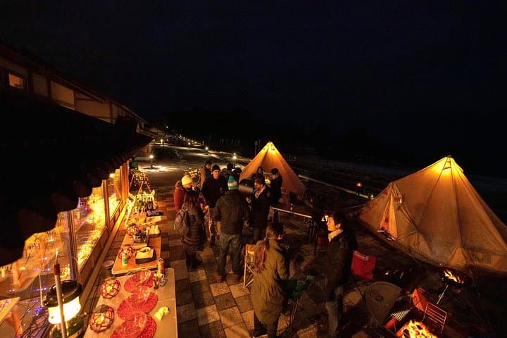 Glamping on the Tanesashi Coast: Coastal Grass Campsites & Chef-Served Meals