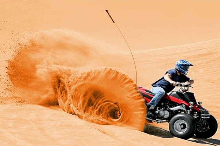 Dubai Desert Quad Safari & Abu Dhabi Day Tour: 2-Day Quad Ride, Dunes and Sheikh Zayed Mosque photo 2