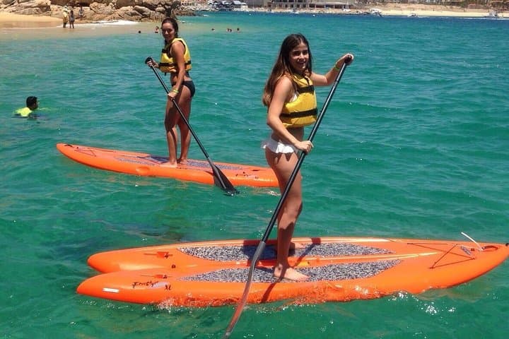 Private Cabo Catamaran Cruise: Snorkel, SUP & Semi-Private Beach with Open Bar photo 4
