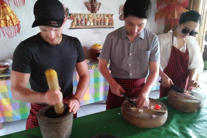 Ubud Cooking Class and ATV Adventure: Market Tour, Ricefield Walks & Off-Road Ride