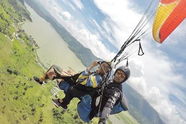 Soar Over Pokhara: Tandem Paragliding Above the Annapurna Foothills photo 5
