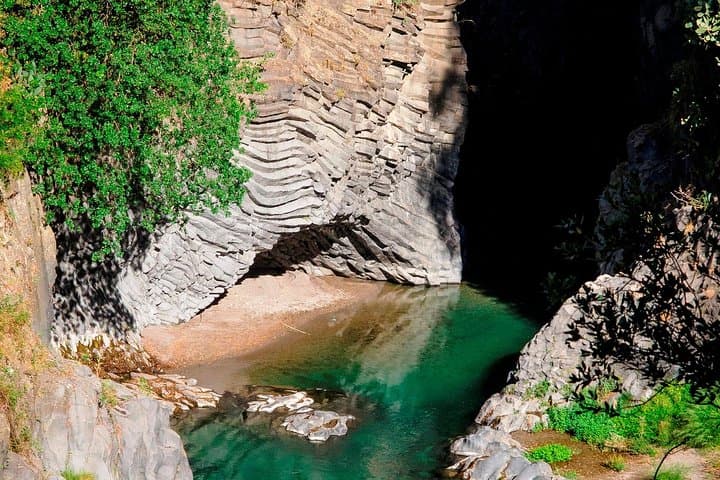 Mount Etna and Alcantara Gorges Day Trip from Taormina: Train Ride, Gorges & Optional Summit Ascent photo 2