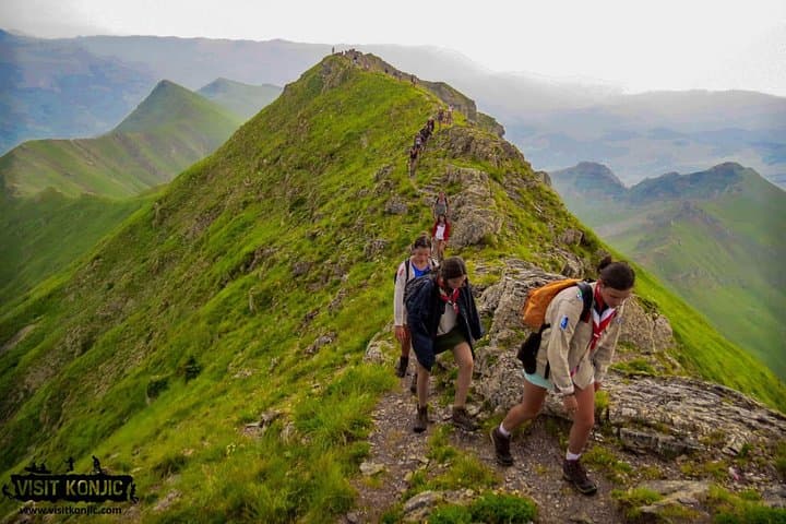 Summit Visočica: Day Hike to Džamija Peak from Konjic