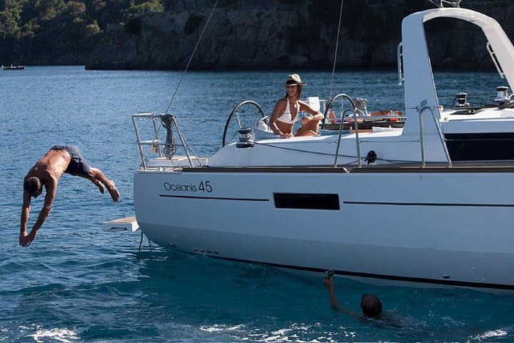 Private Santorini Caldera Sailing Cruise — Day and Sunset Yacht Tour photo 4