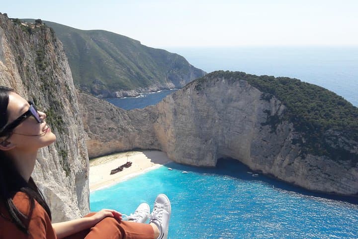Navagio Shipwreck & Blue Caves: Zakynthos Small-Group Full-Day Boat Tour photo 1