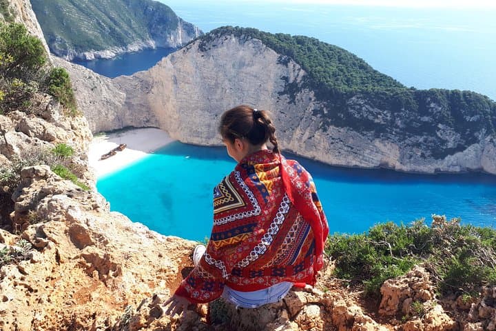 Navagio Shipwreck & Blue Caves: Zakynthos Small-Group Full-Day Boat Tour photo 2
