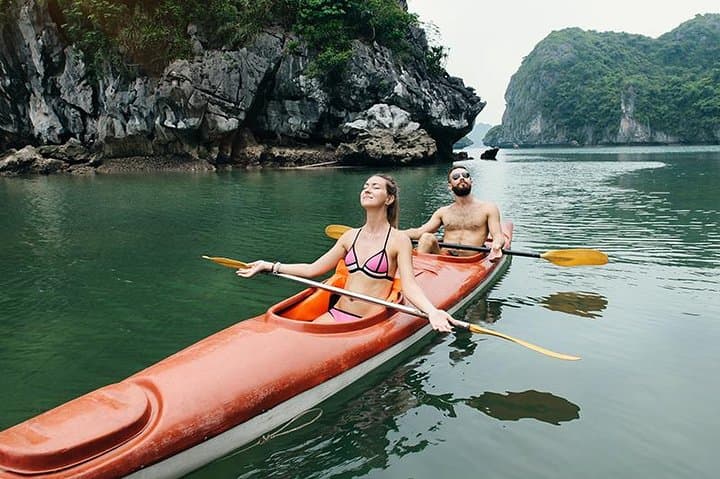 2-Day Halong Bay Cruise — Kayak Lan Ha Bay & Explore Caves photo 4