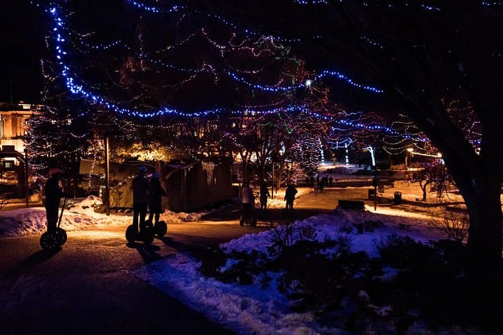 Edmonton Legislature Lights Segway Tour: Evening Ride Through Festive Grounds photo 2