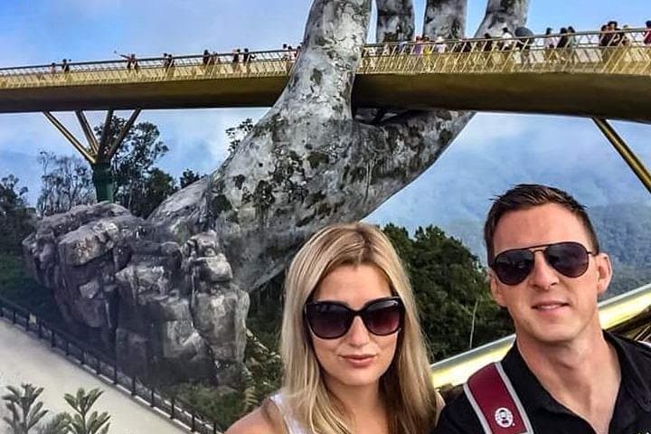 Golden Bridge sunrise visit with buffet lunch — Ba Na Hills day trip from Da Nang