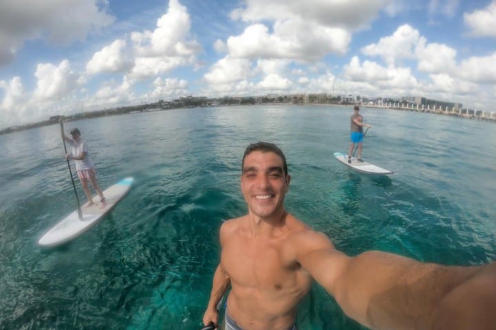 Playa del Carmen Private Stand-Up Paddleboard Class with Certified Instructor photo 5