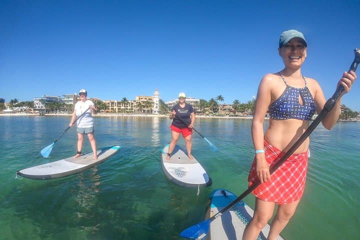 Playa del Carmen Private Stand-Up Paddleboard Class with Certified Instructor photo 6