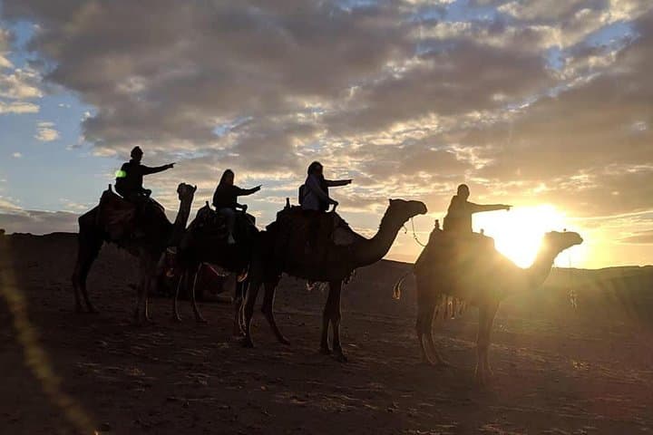 Sunrise & Sunset Camel Ride at Giza Pyramids: Desert Trek Outside the Tourist Zone