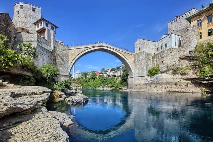 Mostar and Kravice Waterfalls Day Tour from Dubrovnik (Small Group)
