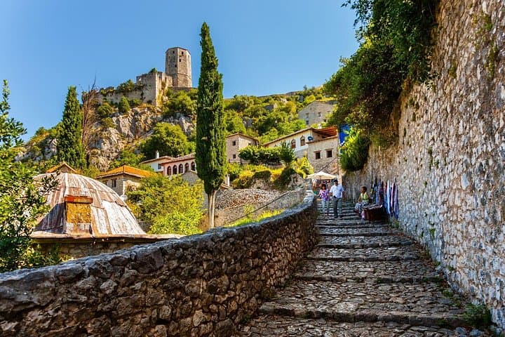 Mostar Pocitelj and Kravice Waterfalls Private Day Tour from Dubrovnik photo 4