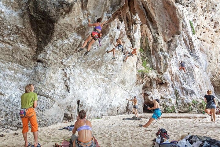 Private Full-Day Rock Climbing Course at Railay Beach — King Climbers photo 2
