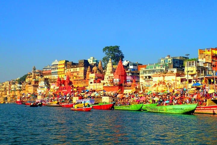 Celebrate Holi in Varanasi: Private Sunrise Boat Ride, Temple Walk & Breakfast photo 2