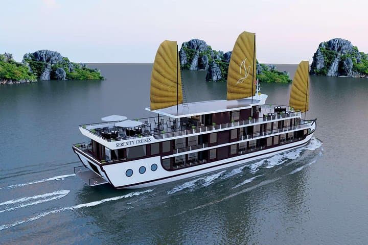 Serenity Cruises 2-Day, 1-Night Lan Ha Bay Luxury Cruise from Hanoi