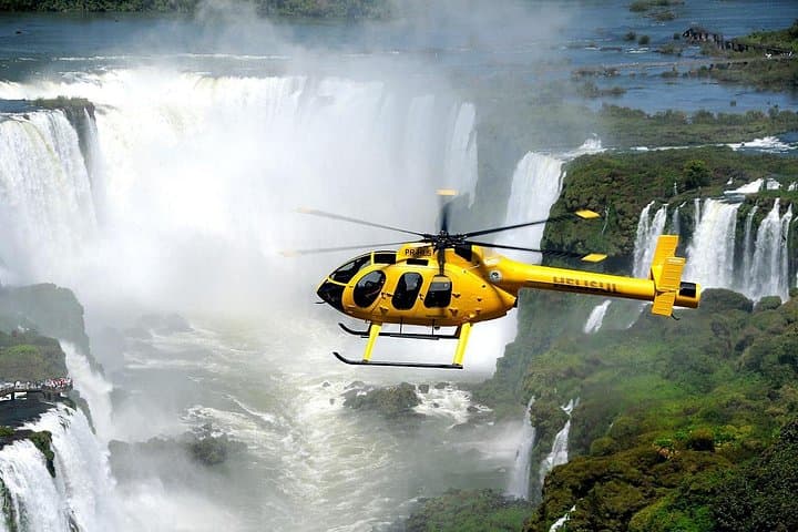 Helicopter Over Iguazu Falls: Aerial Tour from Foz do Iguaçu