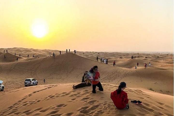 Sundowner Desert Safari in Dubai: Sunset Dune Bashing & Bedouin Camp Dinner photo 3