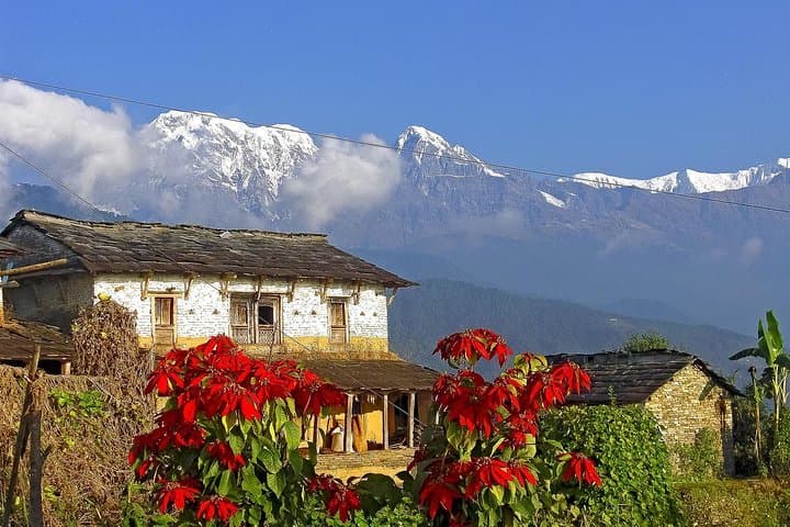 Australian Camp & Dhampus Trek: 2-Day Annapurna Views from Pokhara