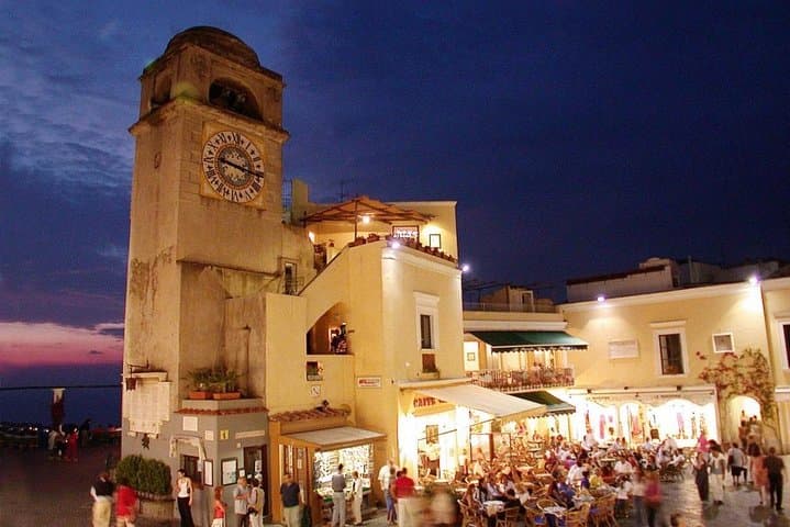 Capri by Night from Sorrento — Evening Boat Tour & Island Aperitivo
