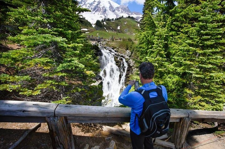 Mount Rainier in a Day: Small-Group Hiking & Snowshoe Tour from Seattle photo 2
