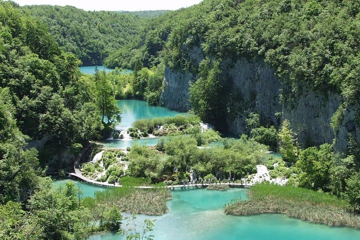 Private Plitvice Lakes Day Trip from Zagreb — Guided Walk, Boat & Train photo 2