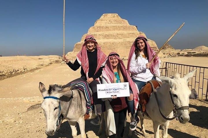 Full-Day Private Tour: Giza Pyramids, Sphinx, Saqqara & Dahshur with Egyptologist photo 3