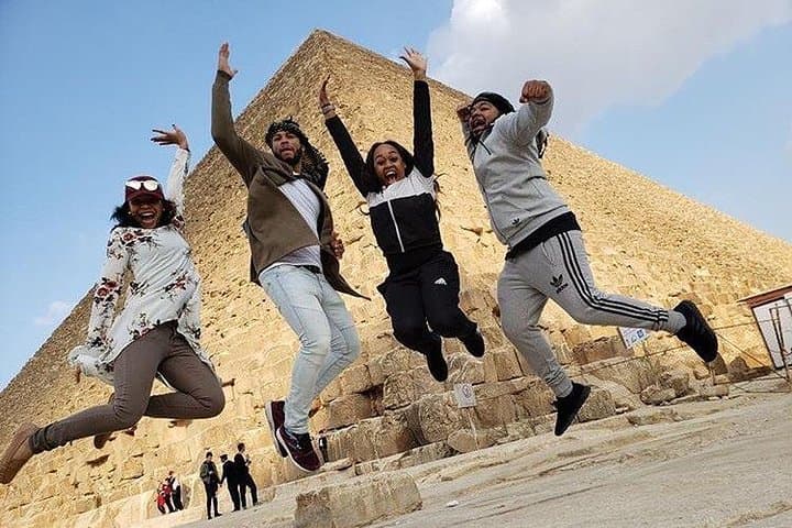 Full-Day Private Tour: Giza Pyramids, Sphinx, Saqqara & Dahshur with Egyptologist photo 2