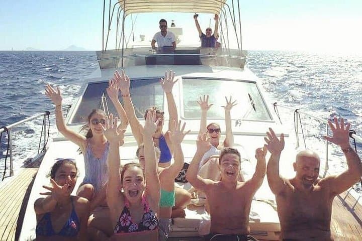 Santorini Private Yacht Day Trip: Red Beach, Hot Springs & Thirasia photo 4