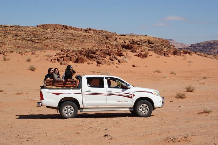 One-Day Petra and Wadi Rum Adventure from Aqaba — Siq, Treasury & Desert Jeep photo 3