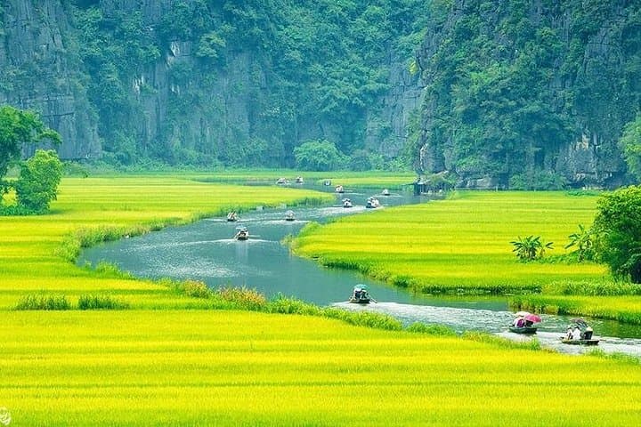 Hoa Lu & Tam Coc Day Tour: Ancient Capital, Ngo Dong Boat Ride & Buffet Lunch photo 1