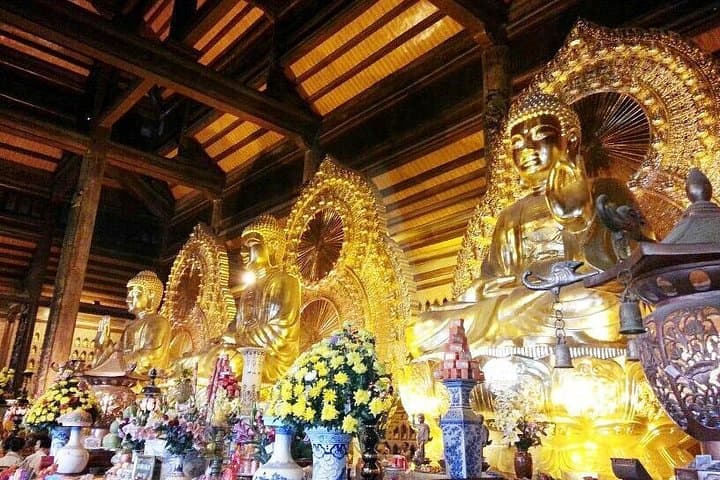 Full-Day Luxury Visit to Bai Dinh Pagoda and Trang An with Buffet Lunch photo 2