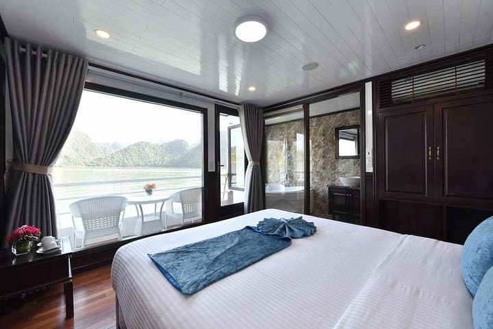 Halong Bay 2-Day Luxury Cruise — 1-Night Scenic Cruise with Kayaking, Titov & Sung Sot photo 3