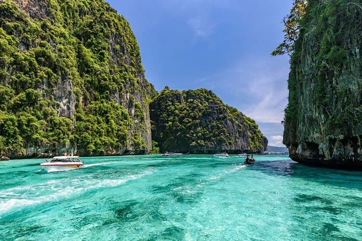 Early-Bird Phi Phi & 4-Islands Day Tour from Krabi — Beat the Crowds to Maya Bay, Pileh Lagoon & Snorkel Spots
