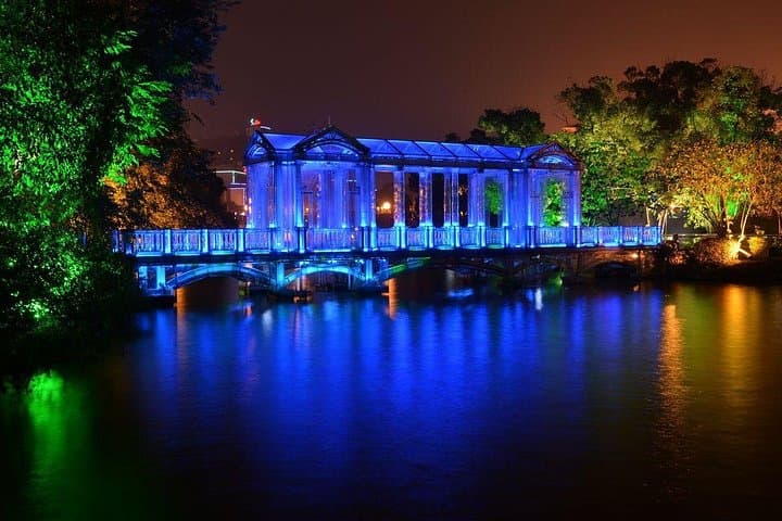 Guilin Four Lakes Night Cruise — Sun & Moon Pagodas & City Lights photo 2